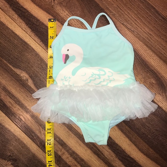 Tutu Swan Swimsuit and Bucket Hat Bundle - Picture 2 of 6